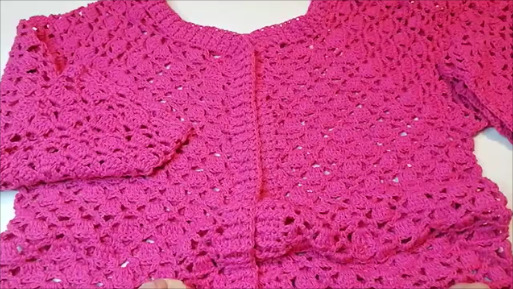 Tutorial Giacchino Mabel top down raglan all'uncinetto - luanadolciriflessi